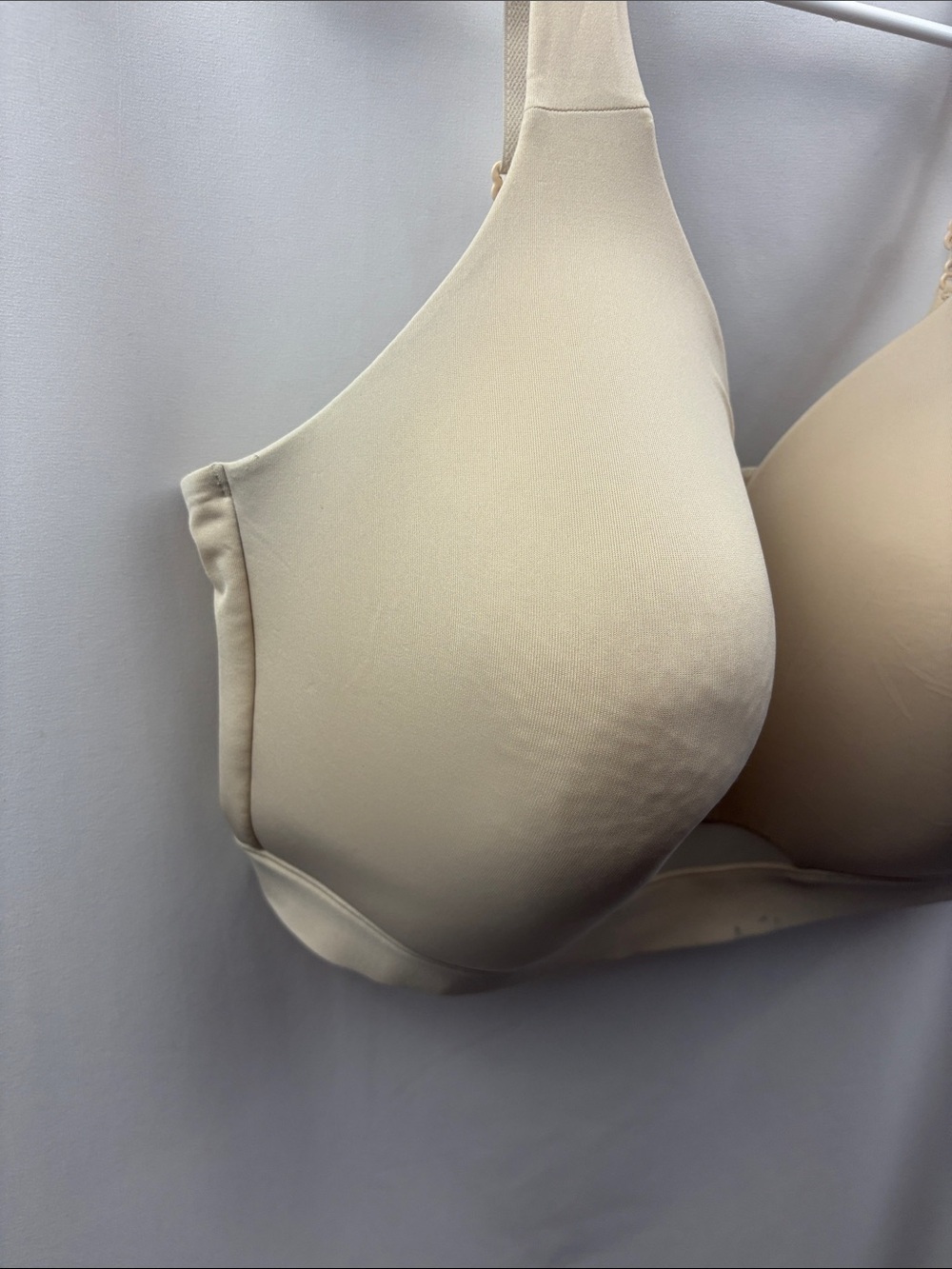 CACIQUE Beige Lightly Lined No Wire Bra Size 44DDD - Picture 2 of 10